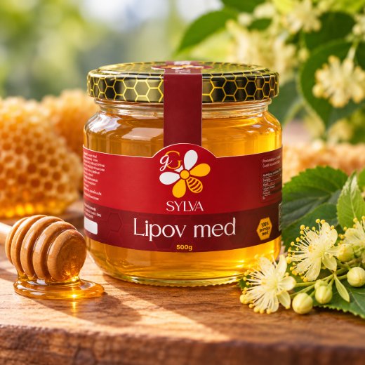 Lipov med SYLVA, 500 g