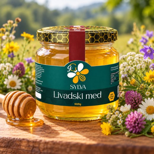Livadski med SYLVA, 500 g
