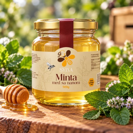 Minta, med sa nanom SYLVA, 500 g