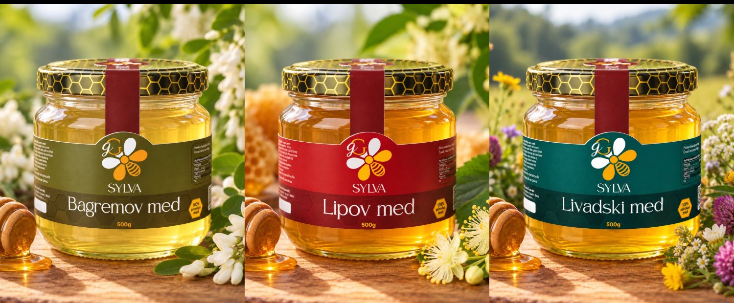 Paket tri meda SYLVA